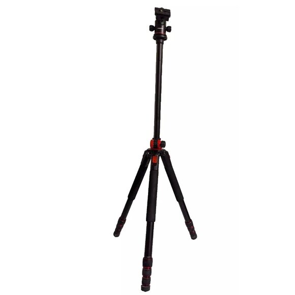 Neewer N284+G0 72 Inch Camera Tripod Monopod Arca Style Mount Red/Black w/ Bag - Picture 4 of 15